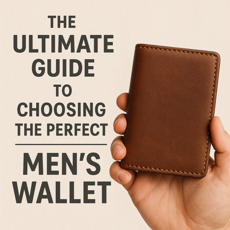 The Ultimate Guide to Choosing the Perfect Men's Wallet