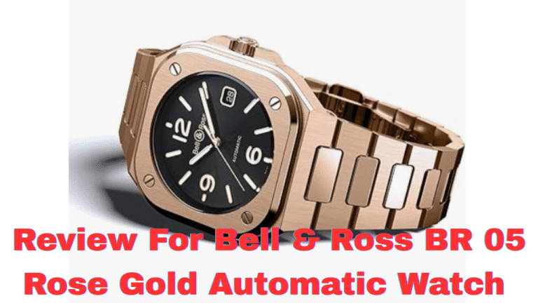Bell & Ross BR 05 Rose Gold Automatic Watch