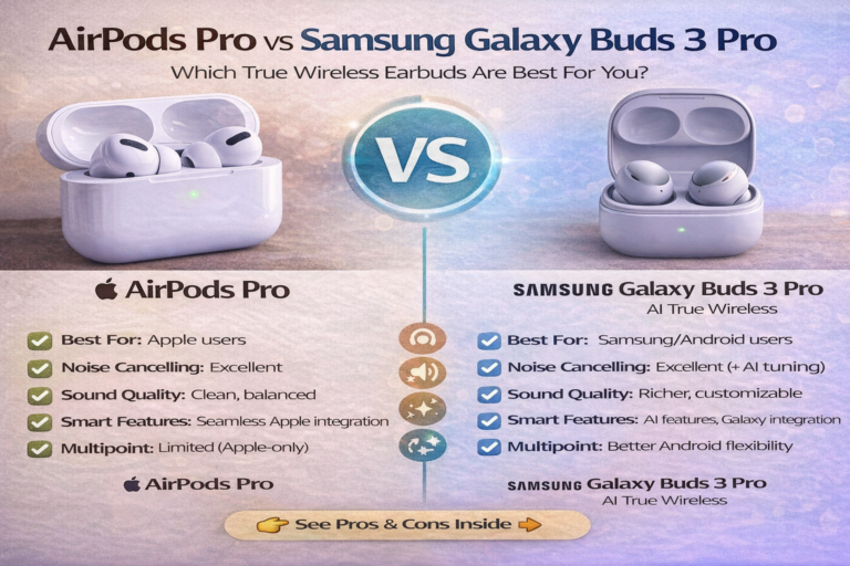 AirPods Pro vs Samsung Galaxy Buds 3 Pro