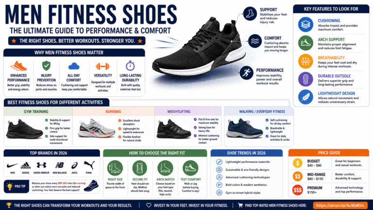 Men's fitness shoes buyer's guide